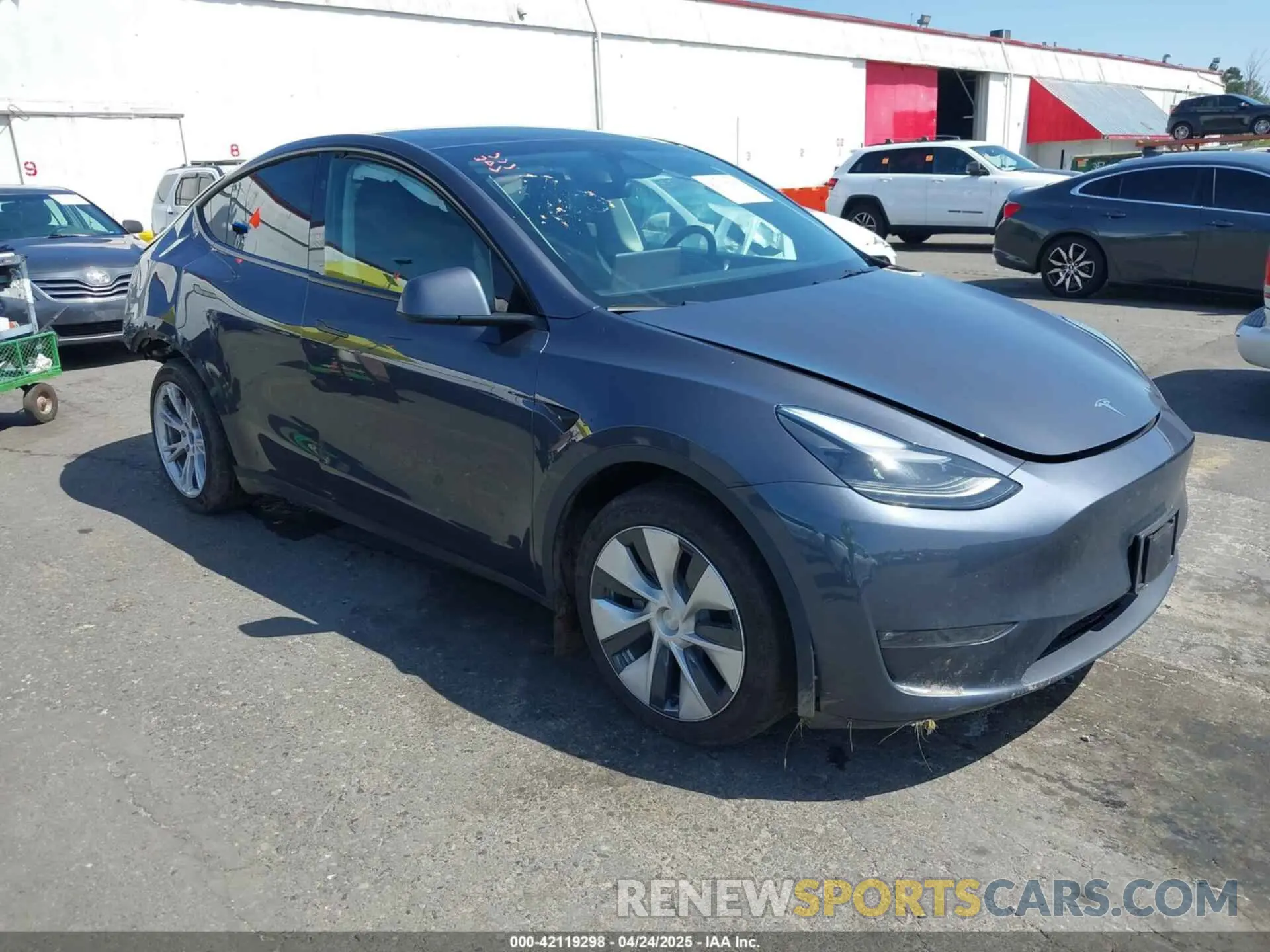 1 fotografías del automóvil dañado 7SAYGDEE2PF839866 TESLA MODEL Y 2023