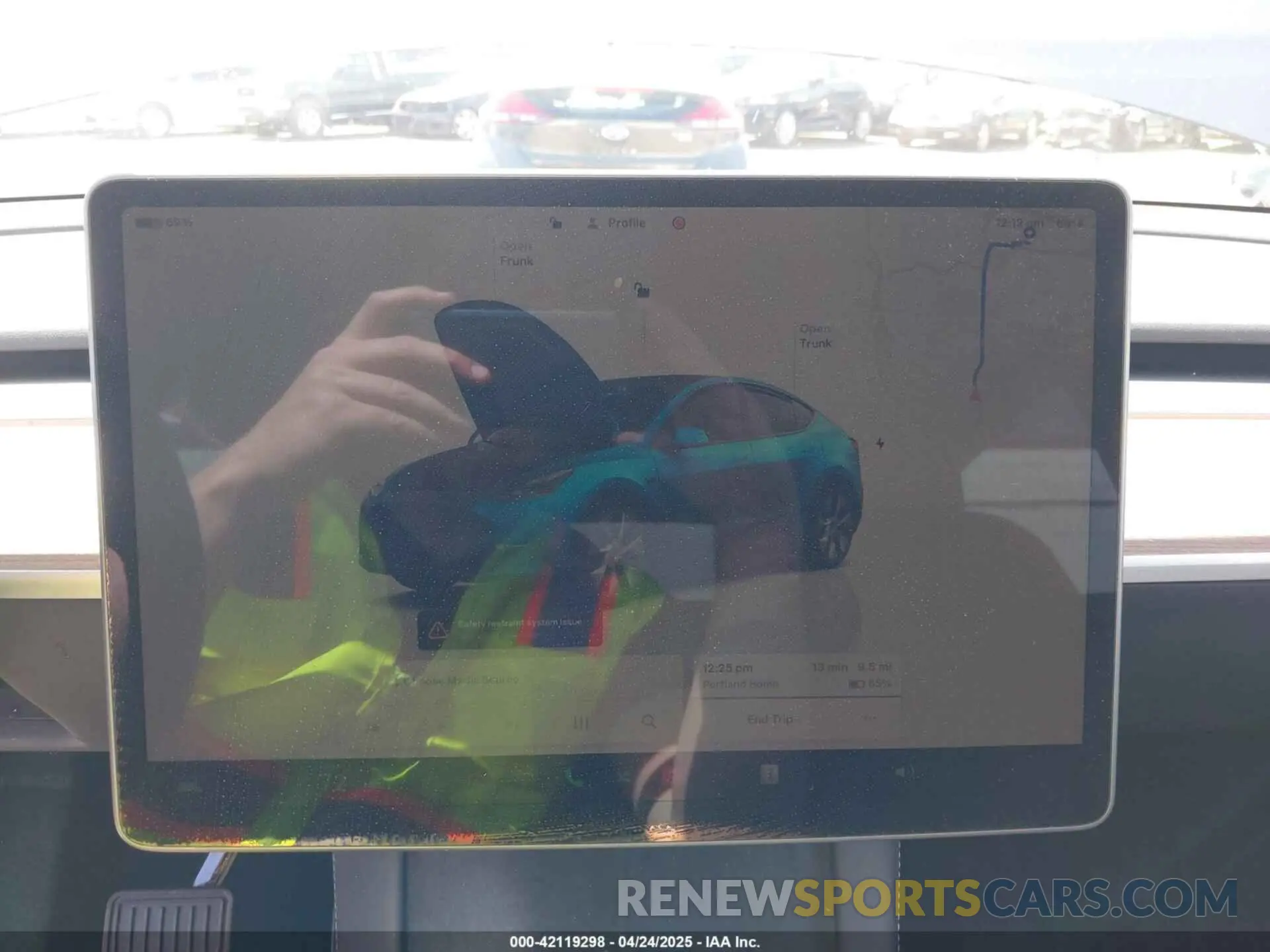 17 fotografías del automóvil dañado 7SAYGDEE2PF839866 TESLA MODEL Y 2023