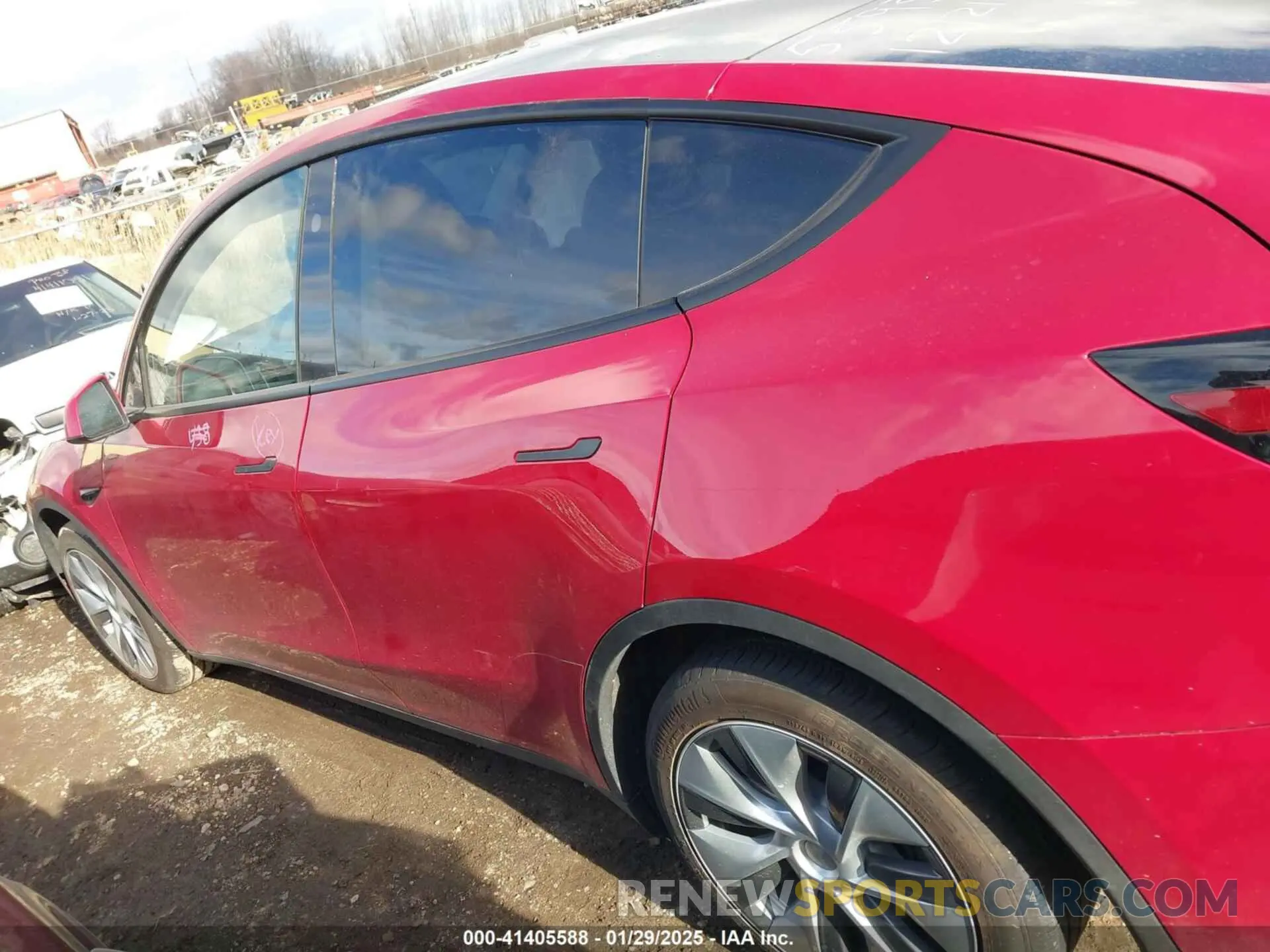 14 fotografías del automóvil dañado 7SAYGDEE2PF865593 TESLA MODEL Y 2023