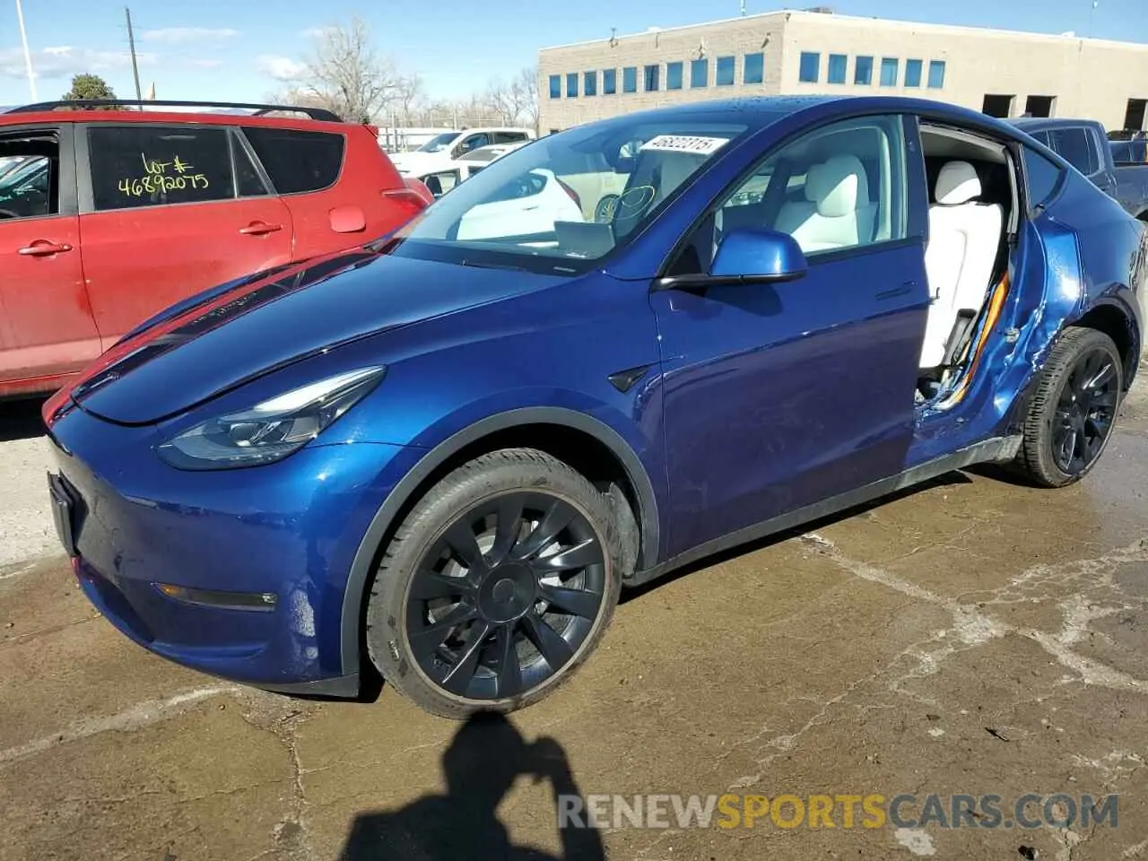 1 fotografías del automóvil dañado 7SAYGDEE2PF872902 TESLA MODEL Y 2023