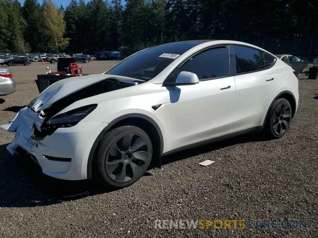 1 fotografías del automóvil dañado 7SAYGDEE2PF878117 TESLA MODEL Y 2023