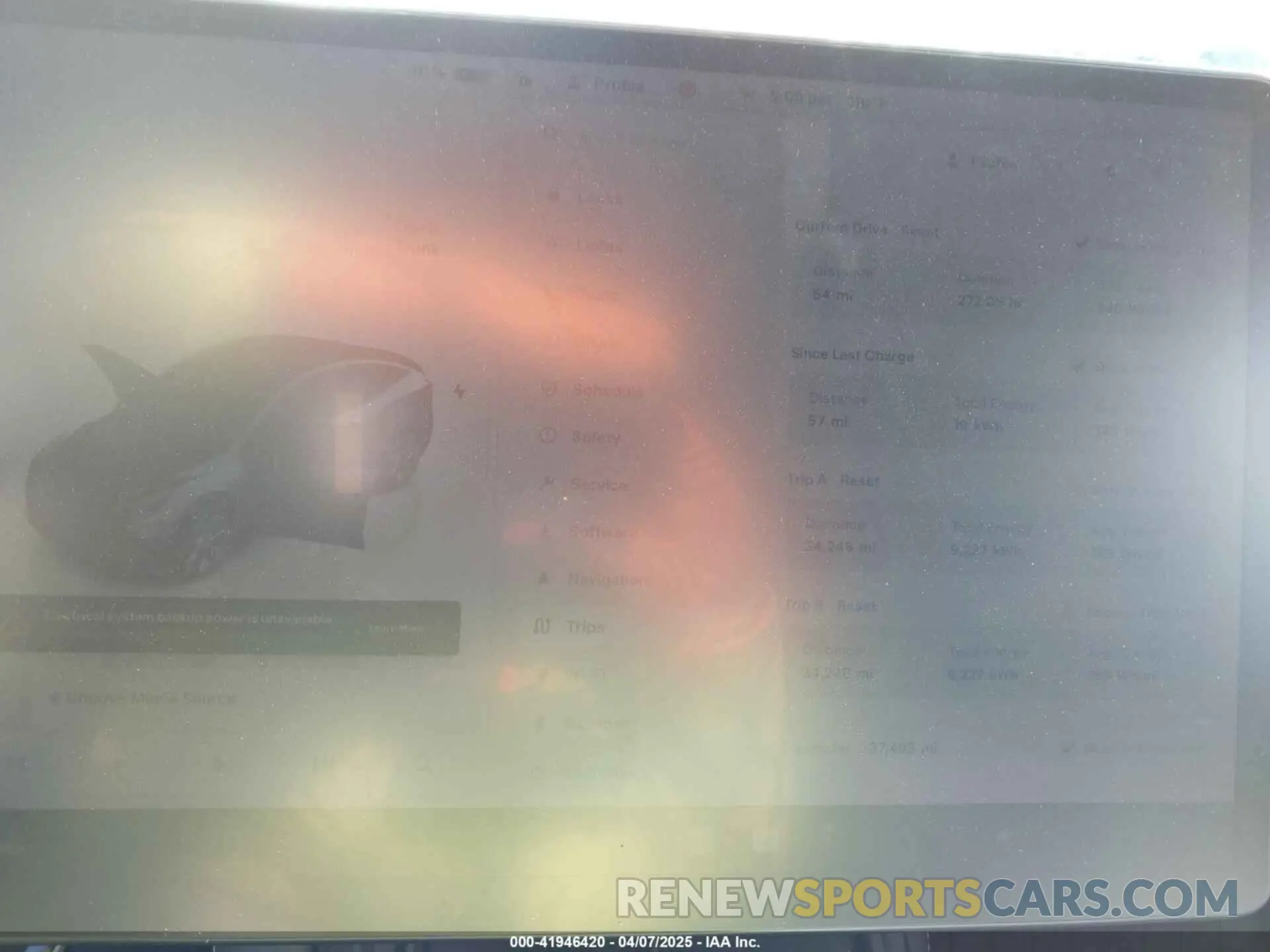 7 fotografías del automóvil dañado 7SAYGDEE2PF889117 TESLA MODEL Y 2023