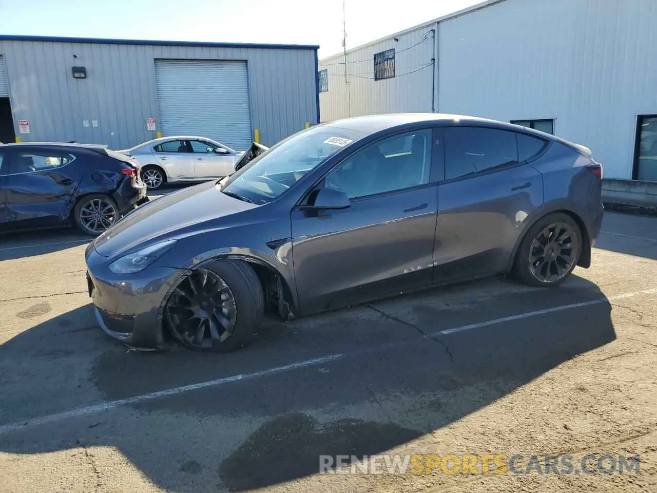 1 fotografías del automóvil dañado 7SAYGDEE2PF914369 TESLA MODEL Y 2023