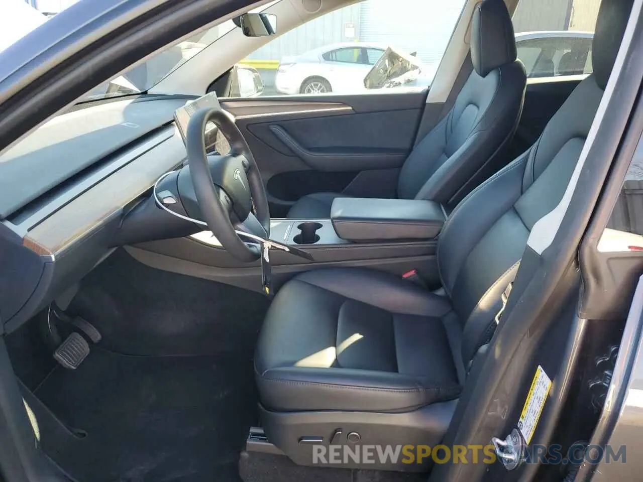 7 fotografías del automóvil dañado 7SAYGDEE2PF914369 TESLA MODEL Y 2023