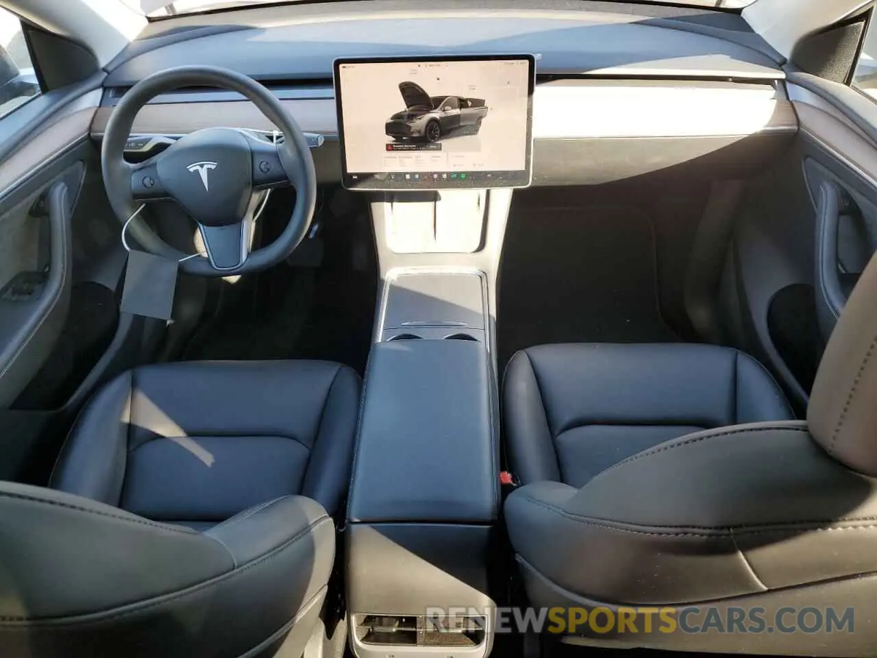 8 fotografías del automóvil dañado 7SAYGDEE2PF914369 TESLA MODEL Y 2023