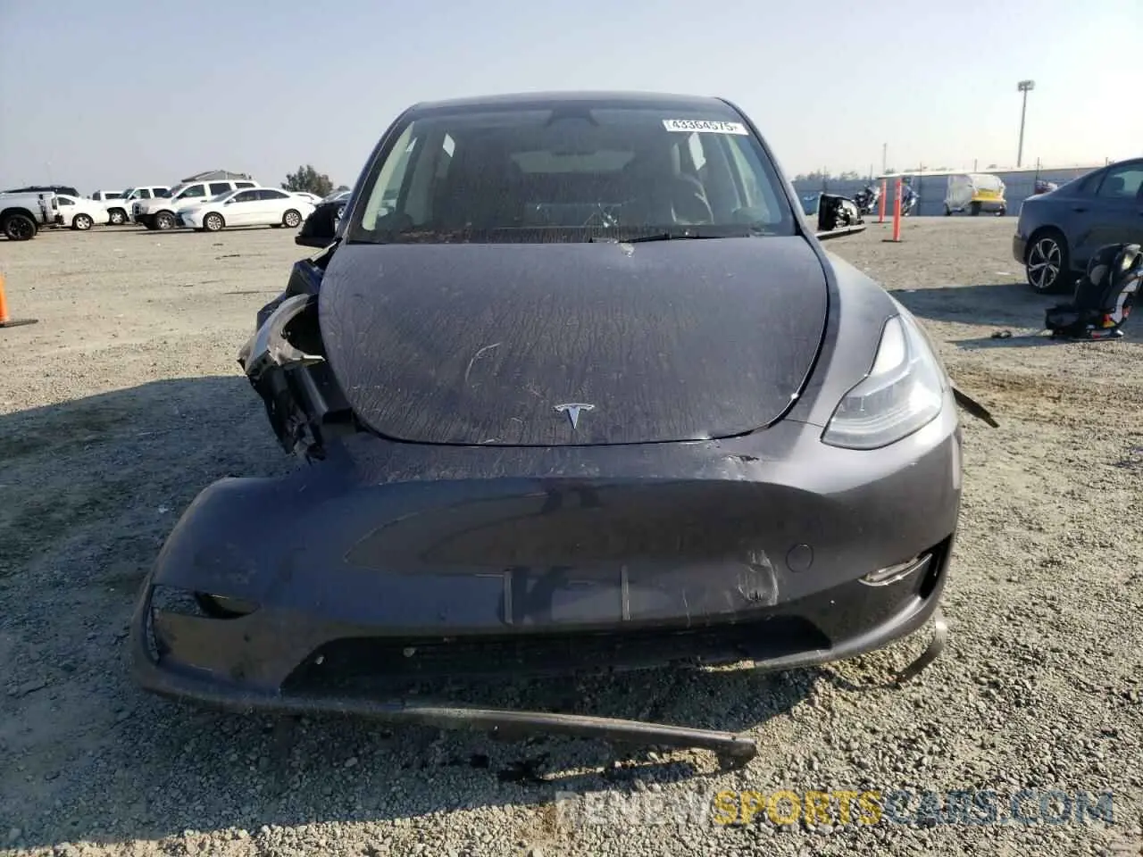 5 fotografías del automóvil dañado 7SAYGDEE2PF929213 TESLA MODEL Y 2023