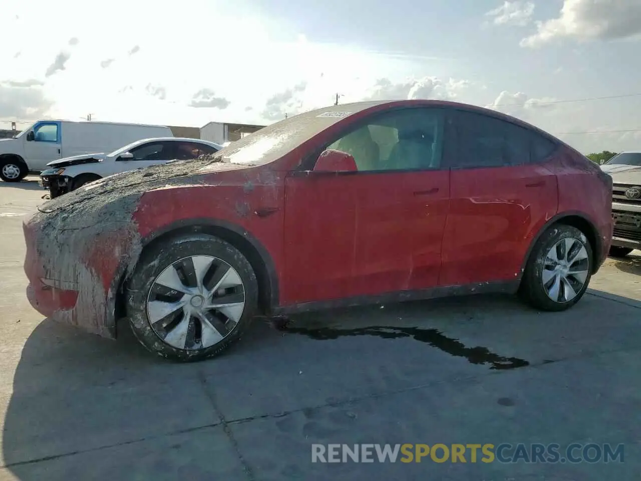 1 fotografías del automóvil dañado 7SAYGDEE3PA028462 TESLA MODEL Y 2023