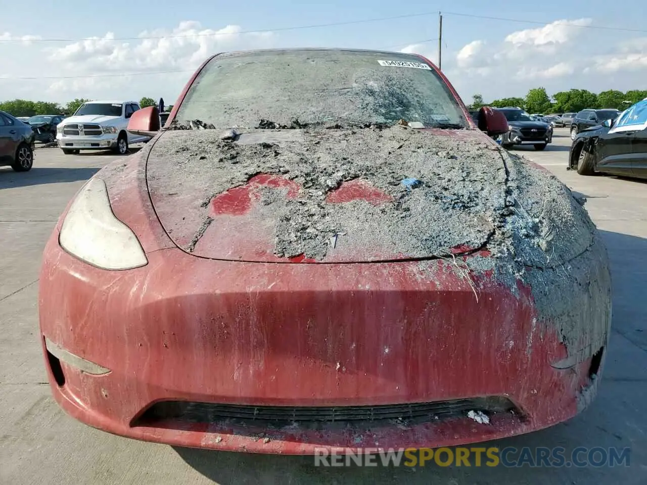 5 fotografías del automóvil dañado 7SAYGDEE3PA028462 TESLA MODEL Y 2023