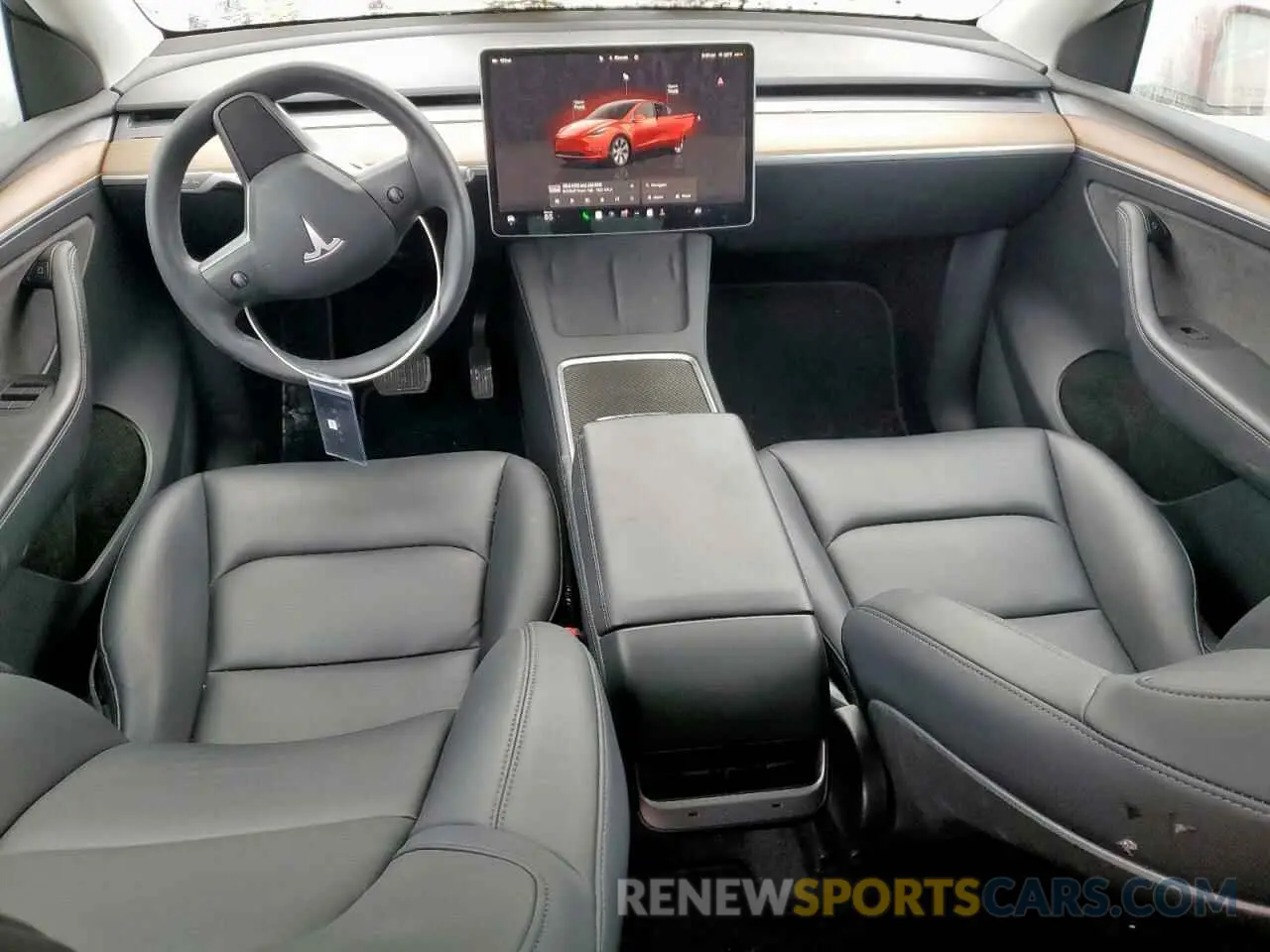 8 fotografías del automóvil dañado 7SAYGDEE3PA028462 TESLA MODEL Y 2023