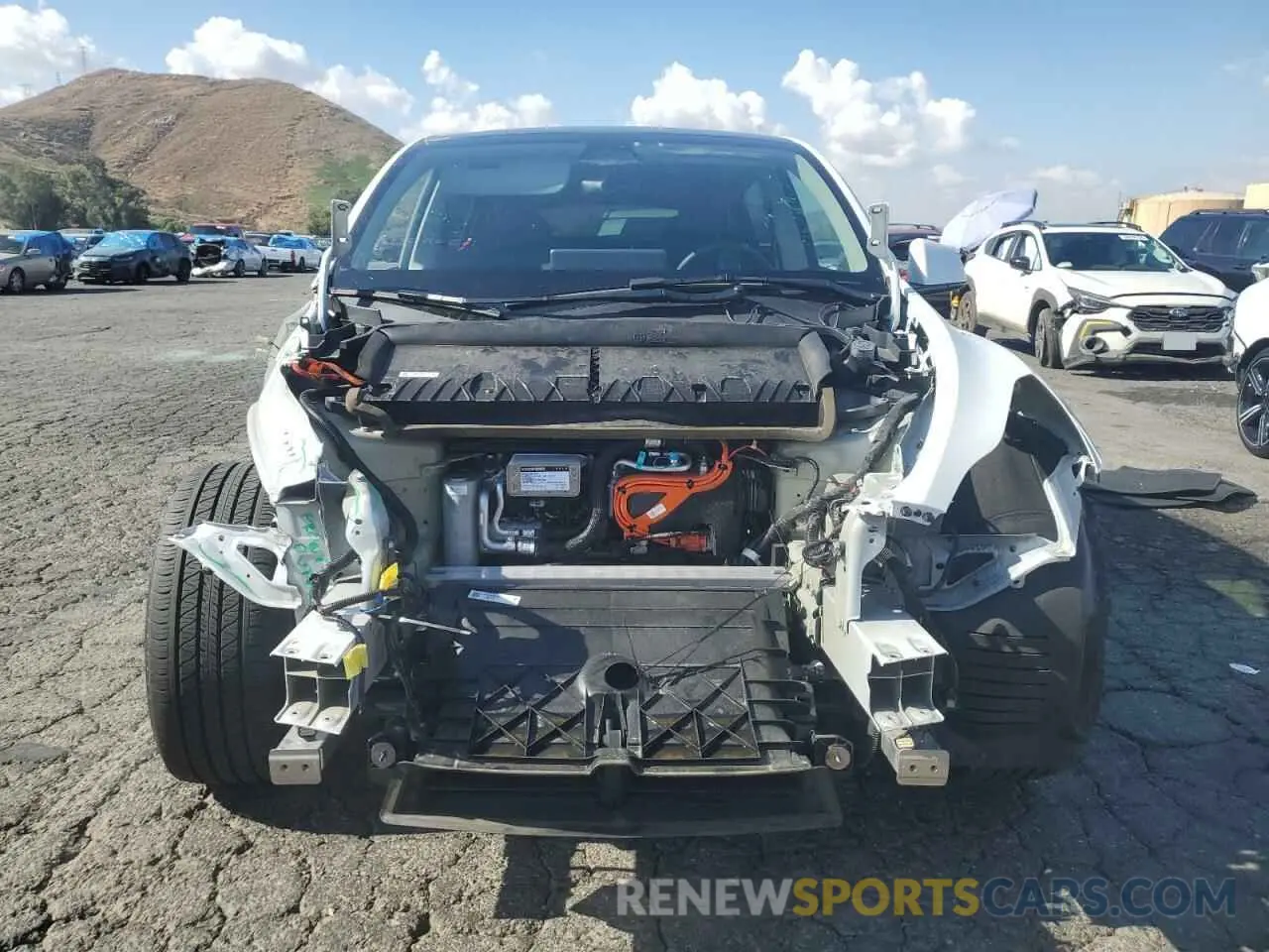 5 fotografías del automóvil dañado 7SAYGDEE3PA108330 TESLA MODEL Y 2023