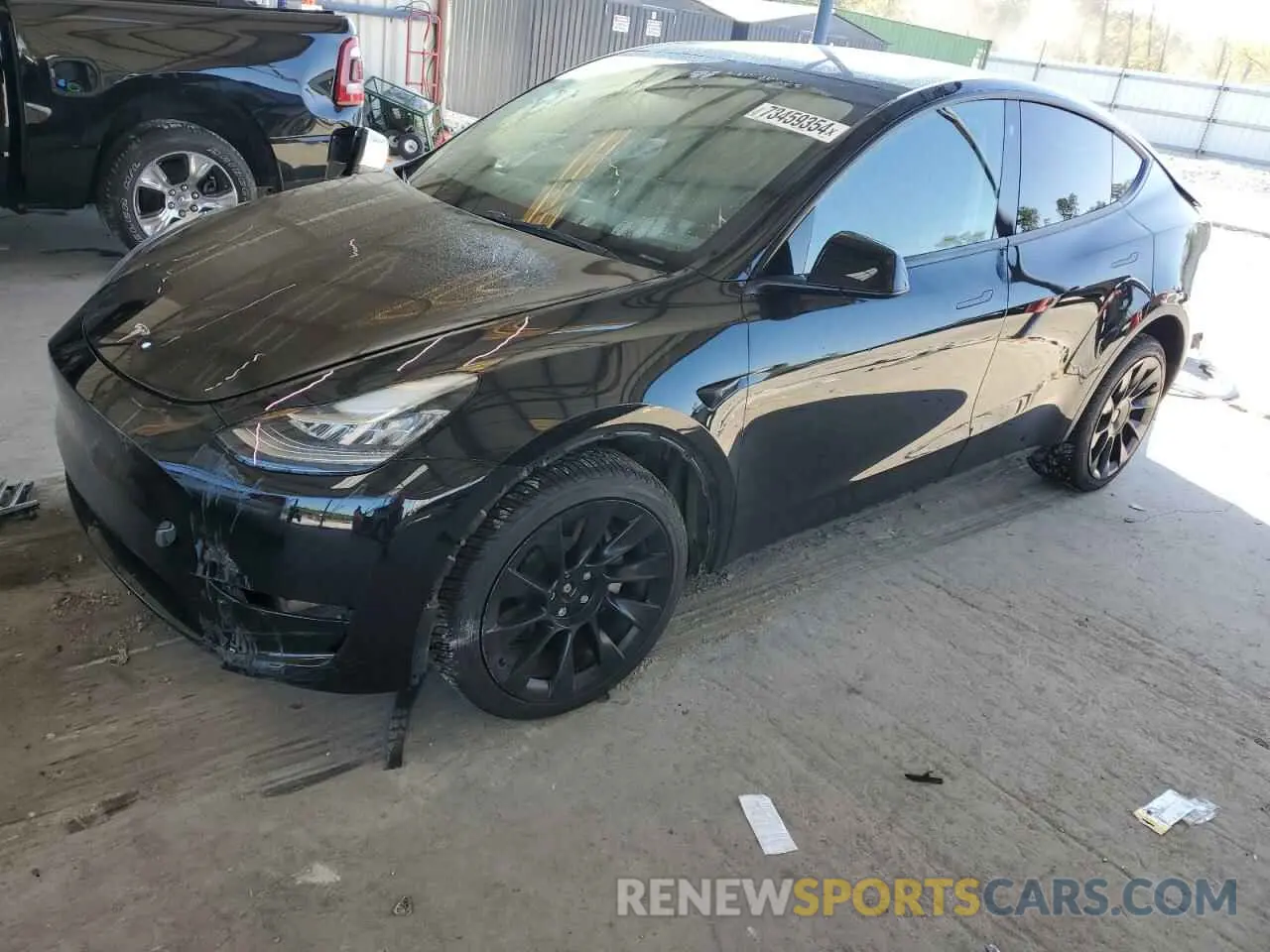 1 fotografías del automóvil dañado 7SAYGDEE3PA110482 TESLA MODEL Y 2023