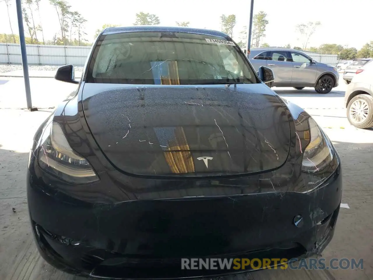 5 fotografías del automóvil dañado 7SAYGDEE3PA110482 TESLA MODEL Y 2023