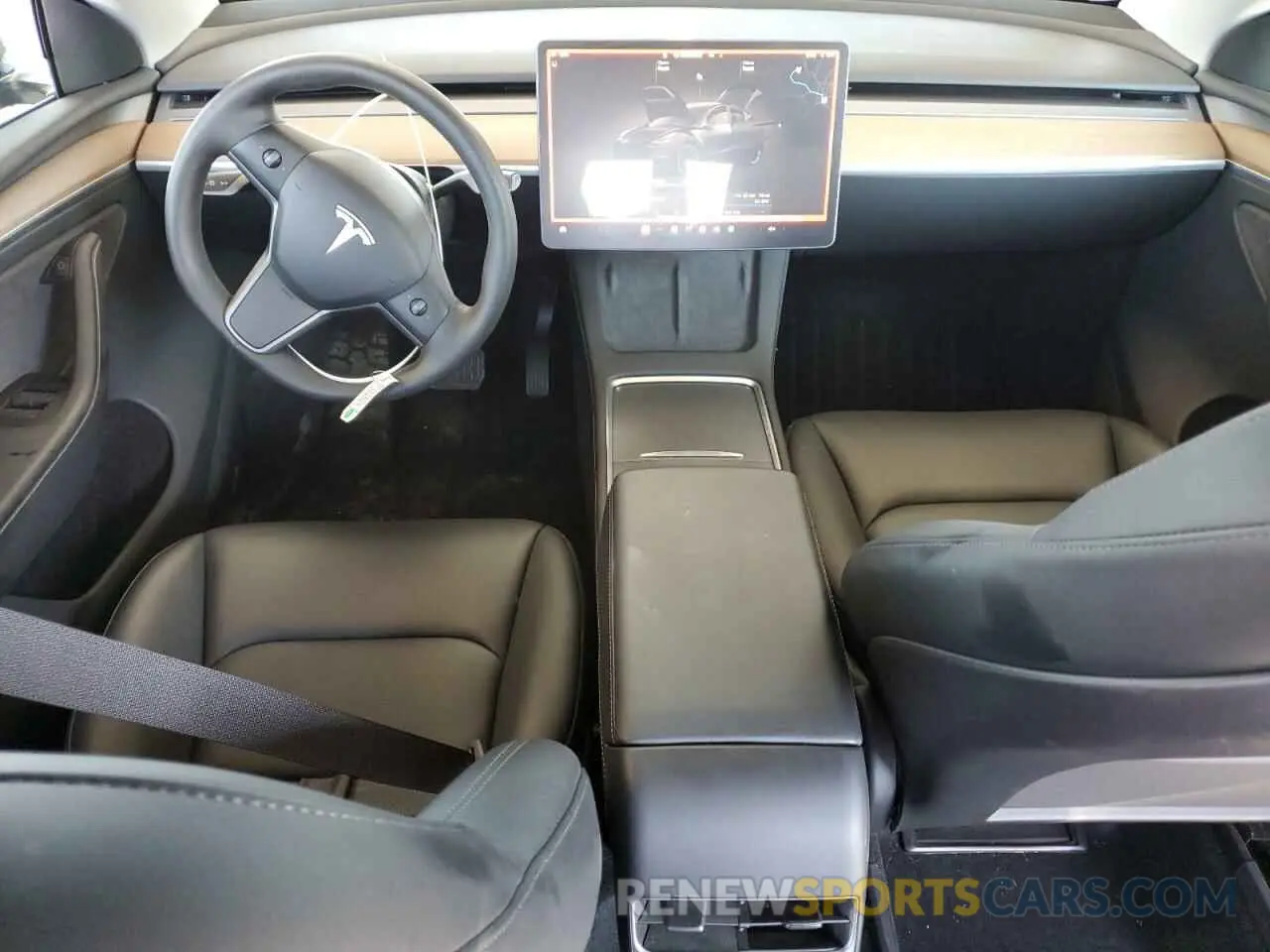 8 fotografías del automóvil dañado 7SAYGDEE3PA110482 TESLA MODEL Y 2023