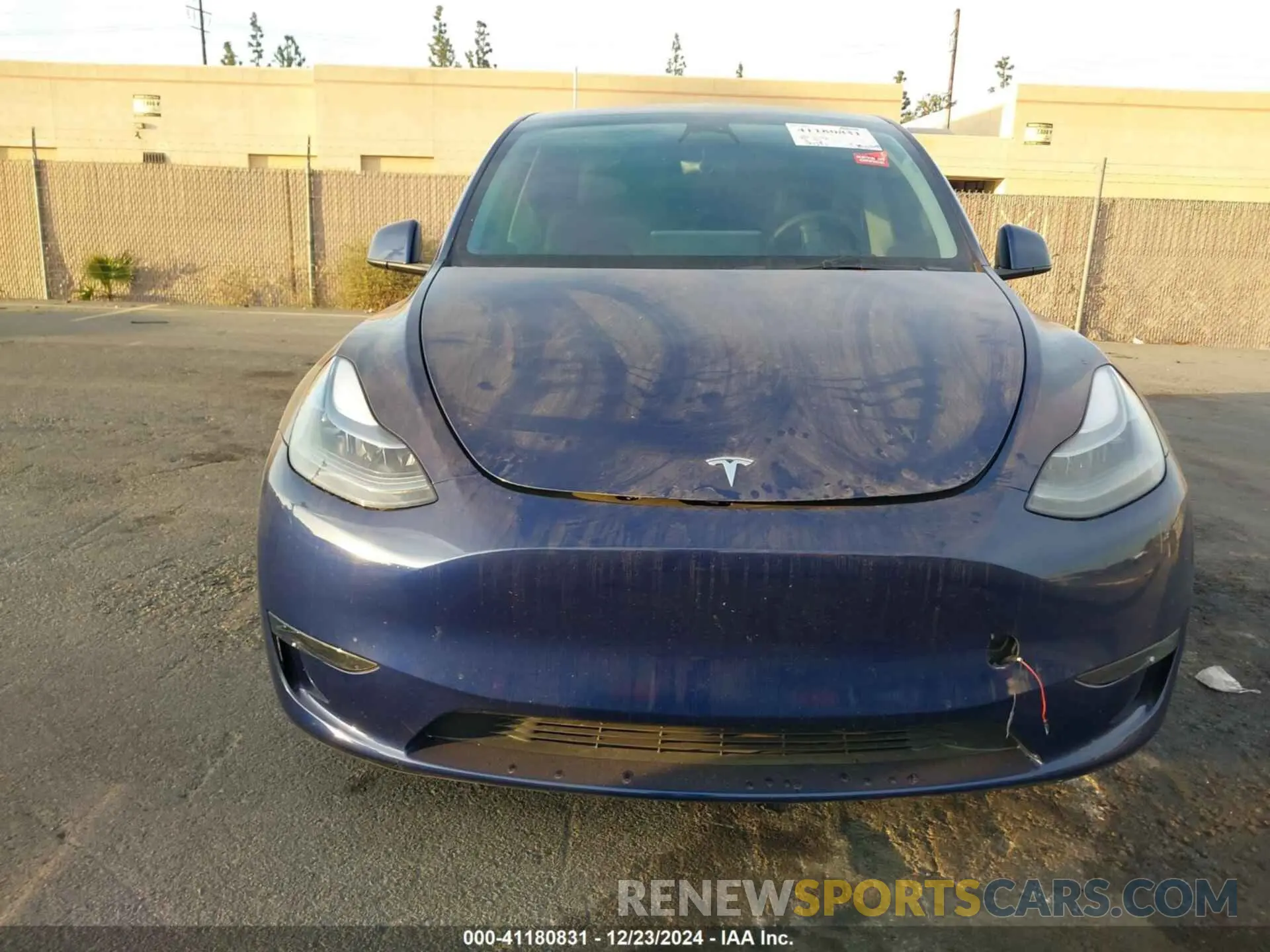 12 fotografías del automóvil dañado 7SAYGDEE3PA116752 TESLA MODEL Y 2023
