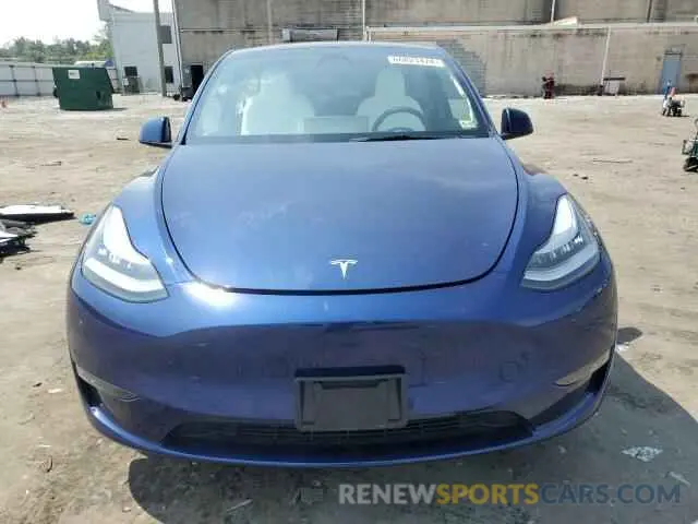 5 fotografías del automóvil dañado 7SAYGDEE3PA120901 TESLA MODEL Y 2023