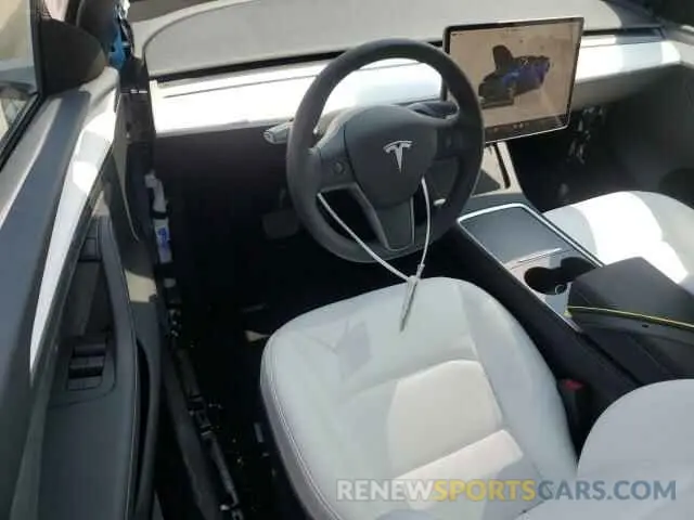 8 fotografías del automóvil dañado 7SAYGDEE3PA120901 TESLA MODEL Y 2023