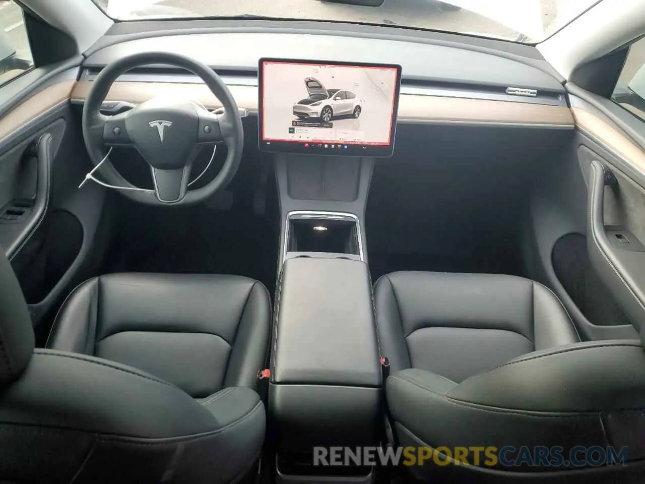 8 fotografías del automóvil dañado 7SAYGDEE3PA130988 TESLA MODEL Y 2023