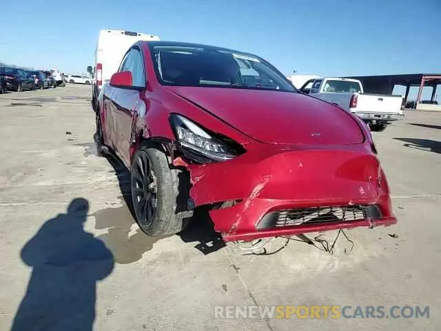 10 fotografías del automóvil dañado 7SAYGDEE3PA155261 TESLA MODEL Y 2023