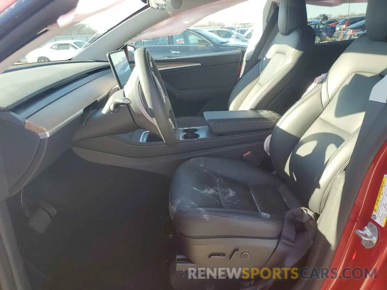 7 fotografías del automóvil dañado 7SAYGDEE3PA155261 TESLA MODEL Y 2023