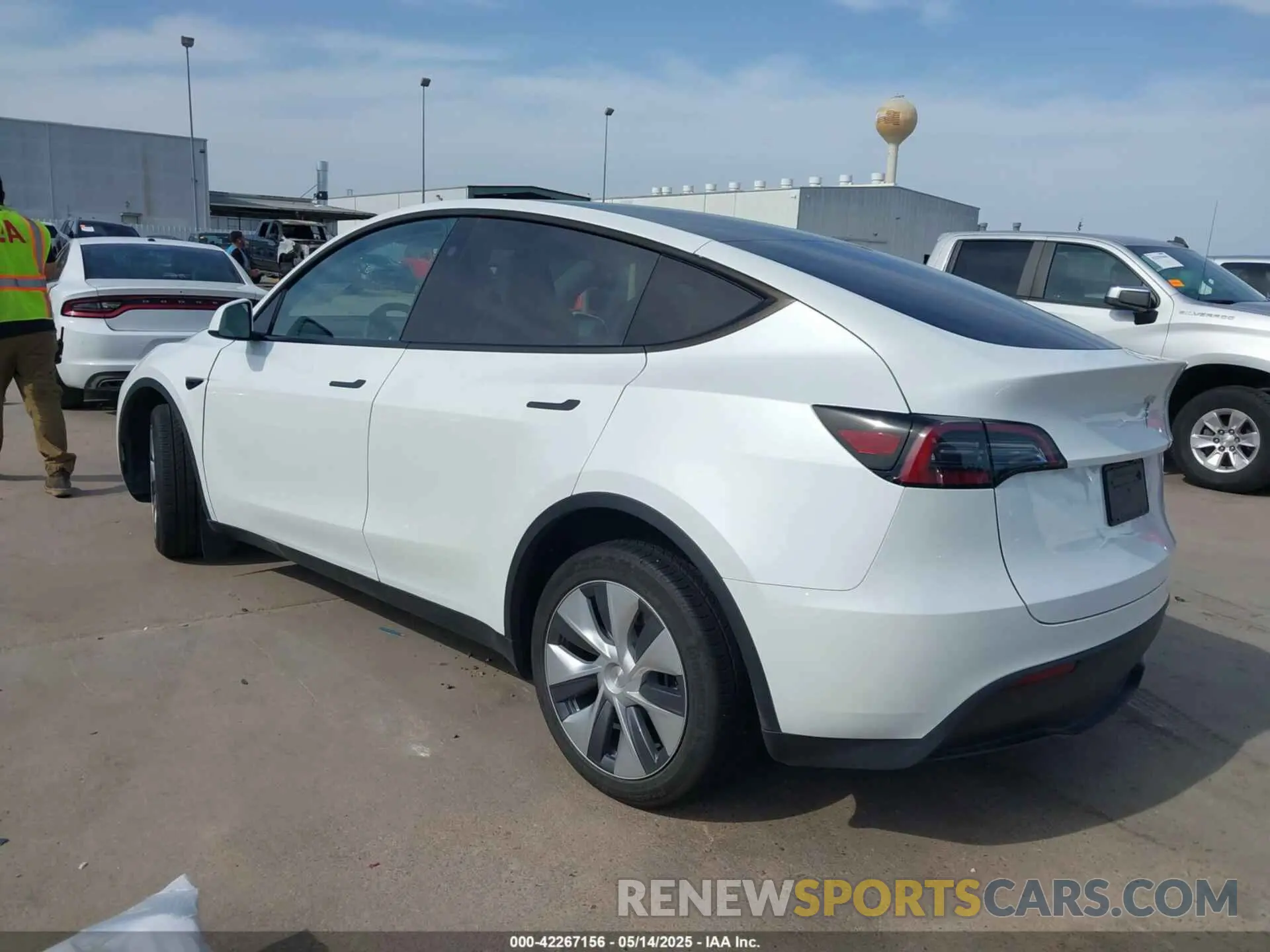 3 fotografías del automóvil dañado 7SAYGDEE3PA166177 TESLA MODEL Y 2023