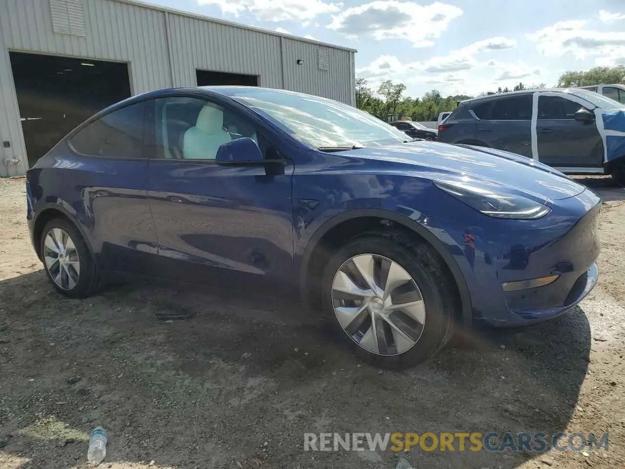 4 fotografías del automóvil dañado 7SAYGDEE3PA178832 TESLA MODEL Y 2023