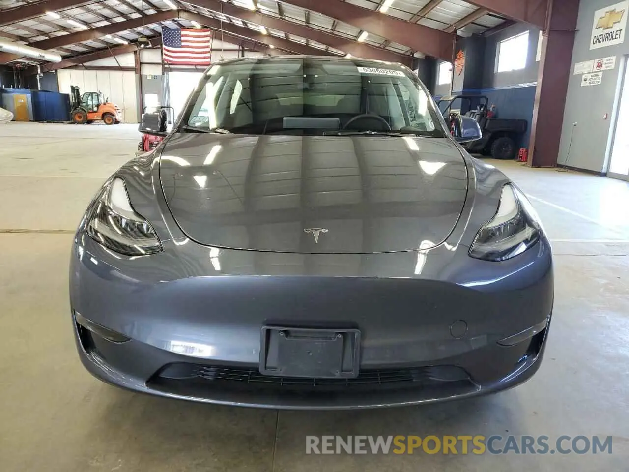 5 fotografías del automóvil dañado 7SAYGDEE3PA194481 TESLA MODEL Y 2023