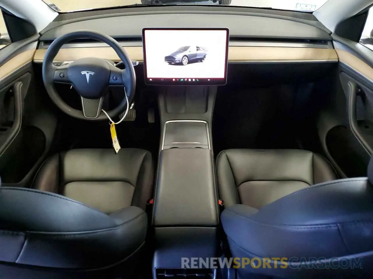 8 fotografías del automóvil dañado 7SAYGDEE3PA194481 TESLA MODEL Y 2023