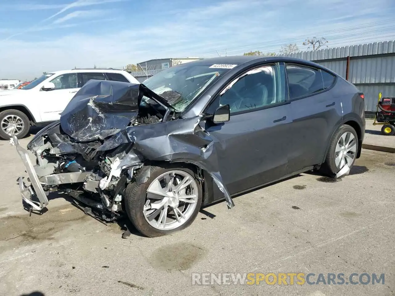 1 fotografías del automóvil dañado 7SAYGDEE3PA211165 TESLA MODEL Y 2023
