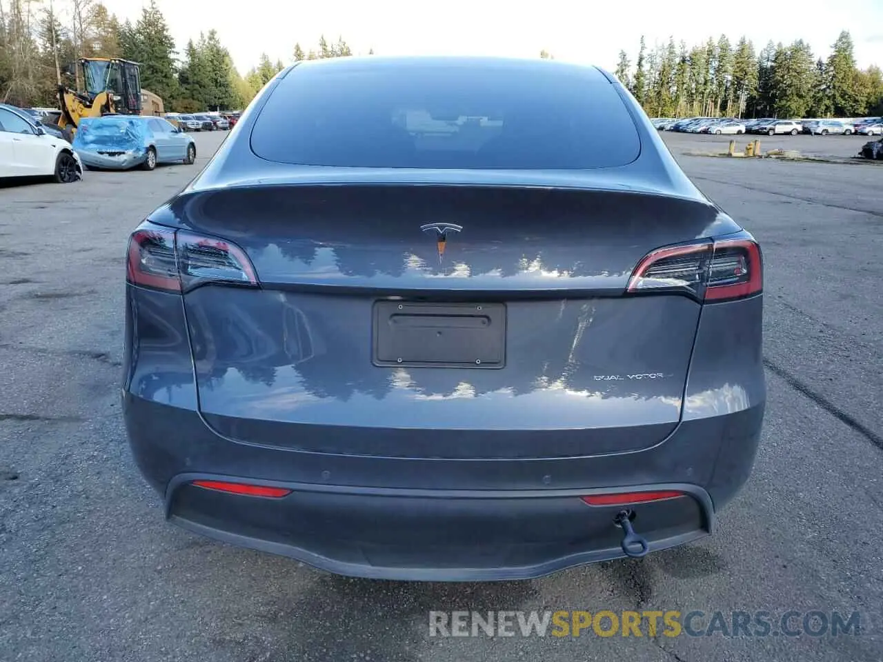 6 fotografías del automóvil dañado 7SAYGDEE3PF592826 TESLA MODEL Y 2023