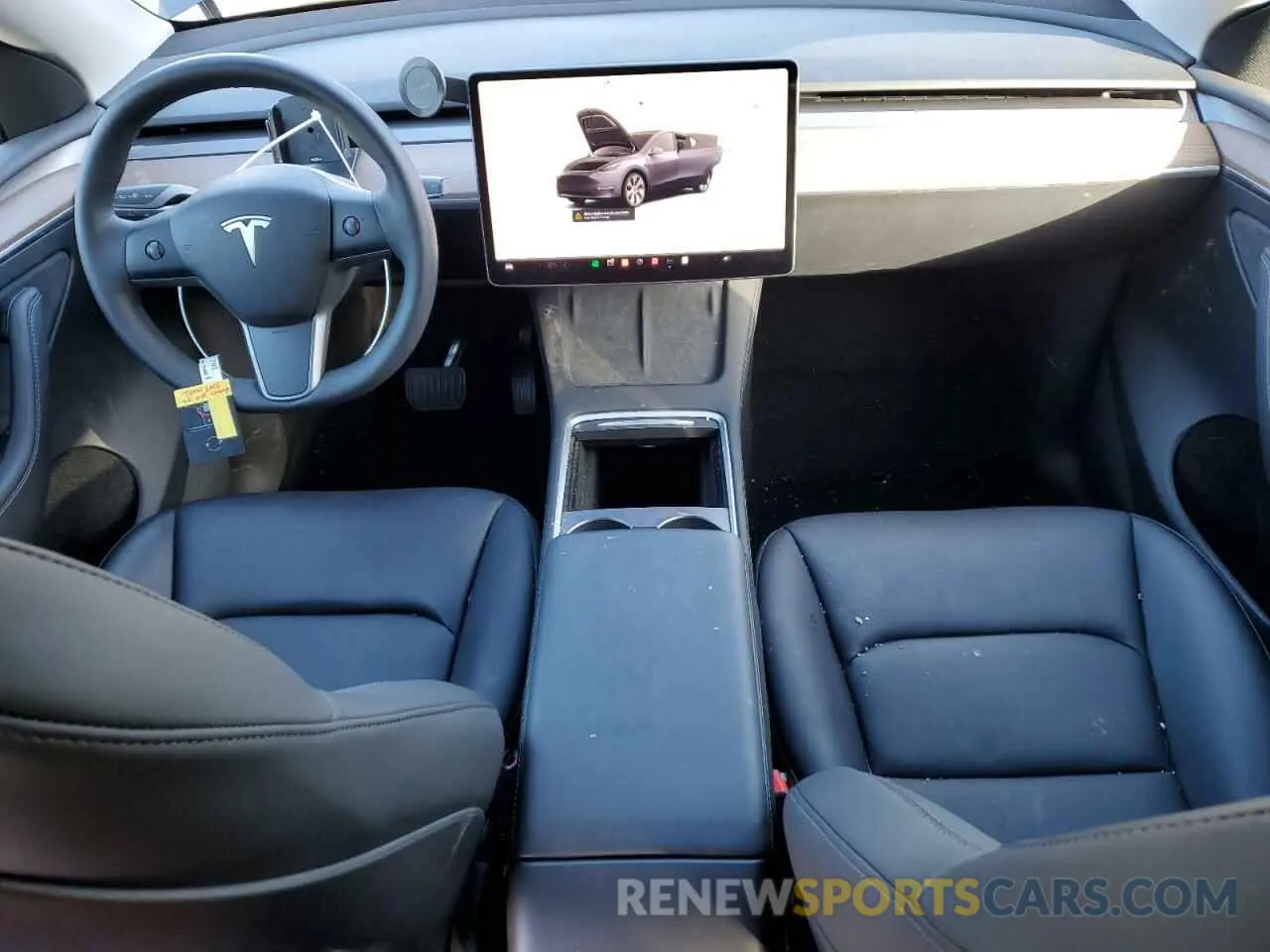 8 fotografías del automóvil dañado 7SAYGDEE3PF592826 TESLA MODEL Y 2023