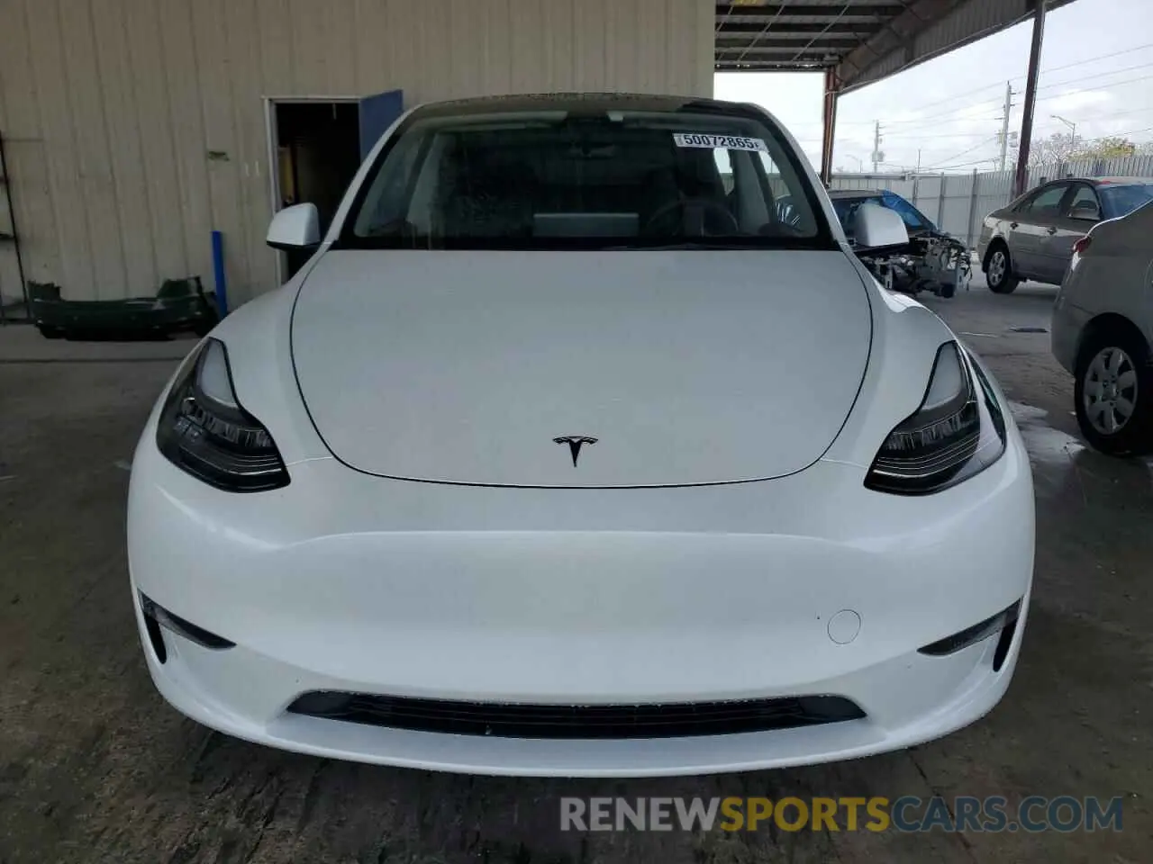 5 fotografías del automóvil dañado 7SAYGDEE3PF597797 TESLA MODEL Y 2023