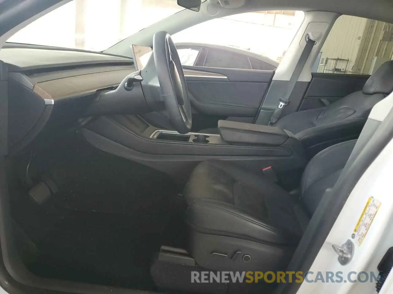 7 fotografías del automóvil dañado 7SAYGDEE3PF597797 TESLA MODEL Y 2023