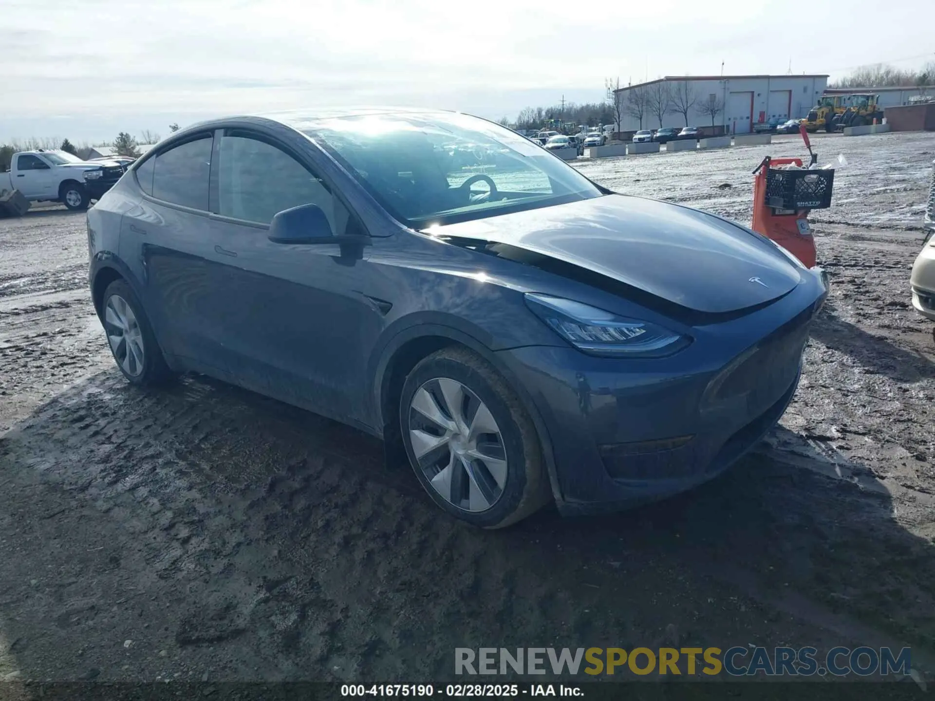 1 fotografías del automóvil dañado 7SAYGDEE3PF600780 TESLA MODEL Y 2023