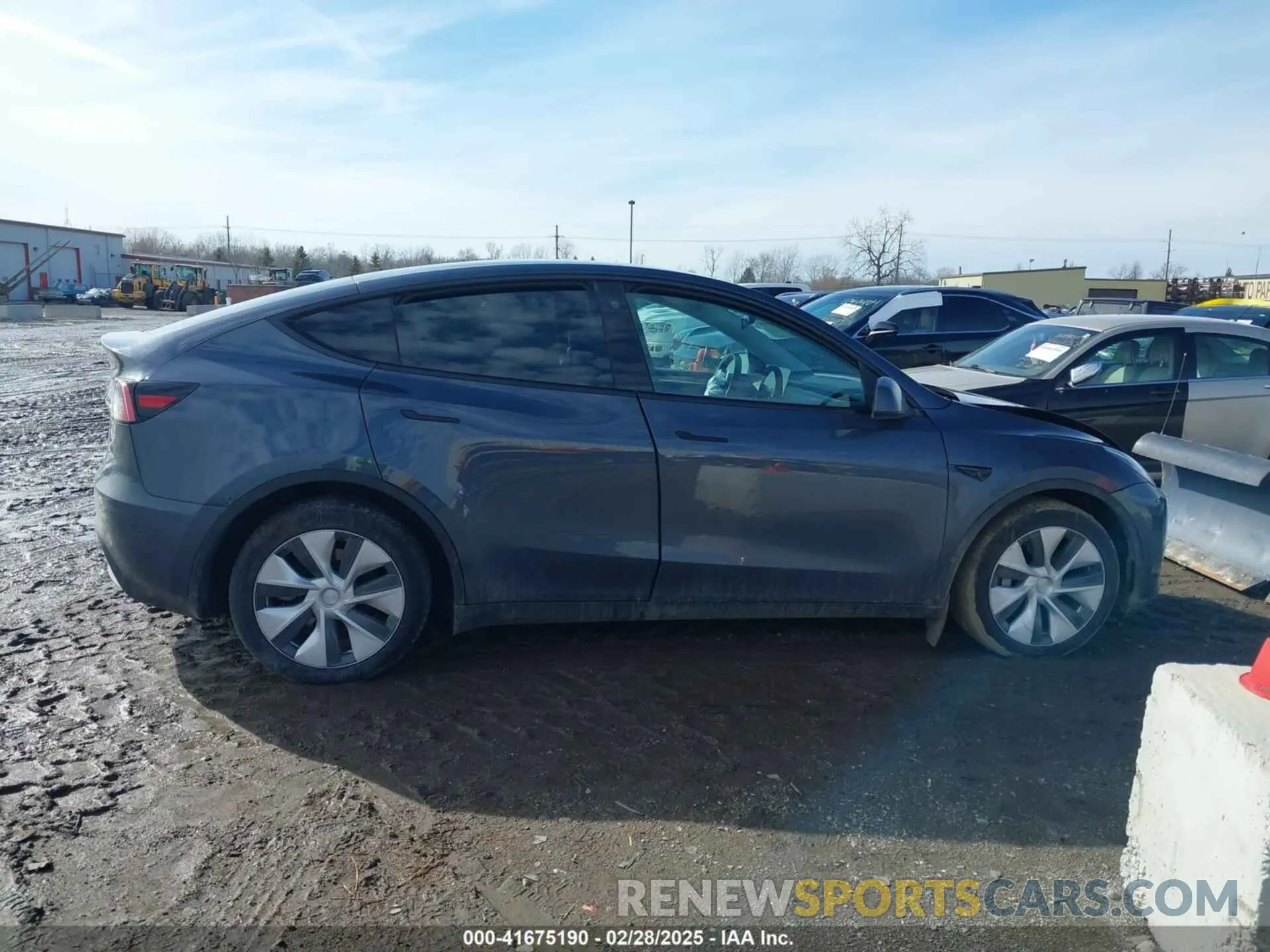 12 fotografías del automóvil dañado 7SAYGDEE3PF600780 TESLA MODEL Y 2023