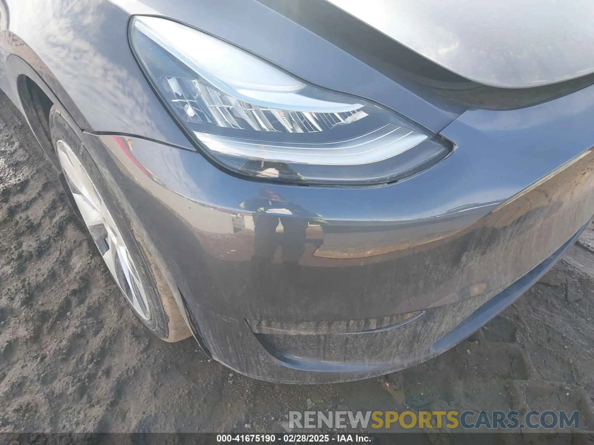 18 fotografías del automóvil dañado 7SAYGDEE3PF600780 TESLA MODEL Y 2023