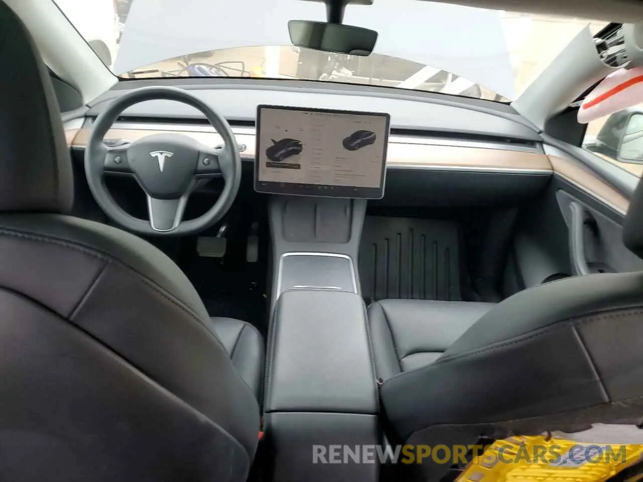 8 fotografías del automóvil dañado 7SAYGDEE3PF603615 TESLA MODEL Y 2023