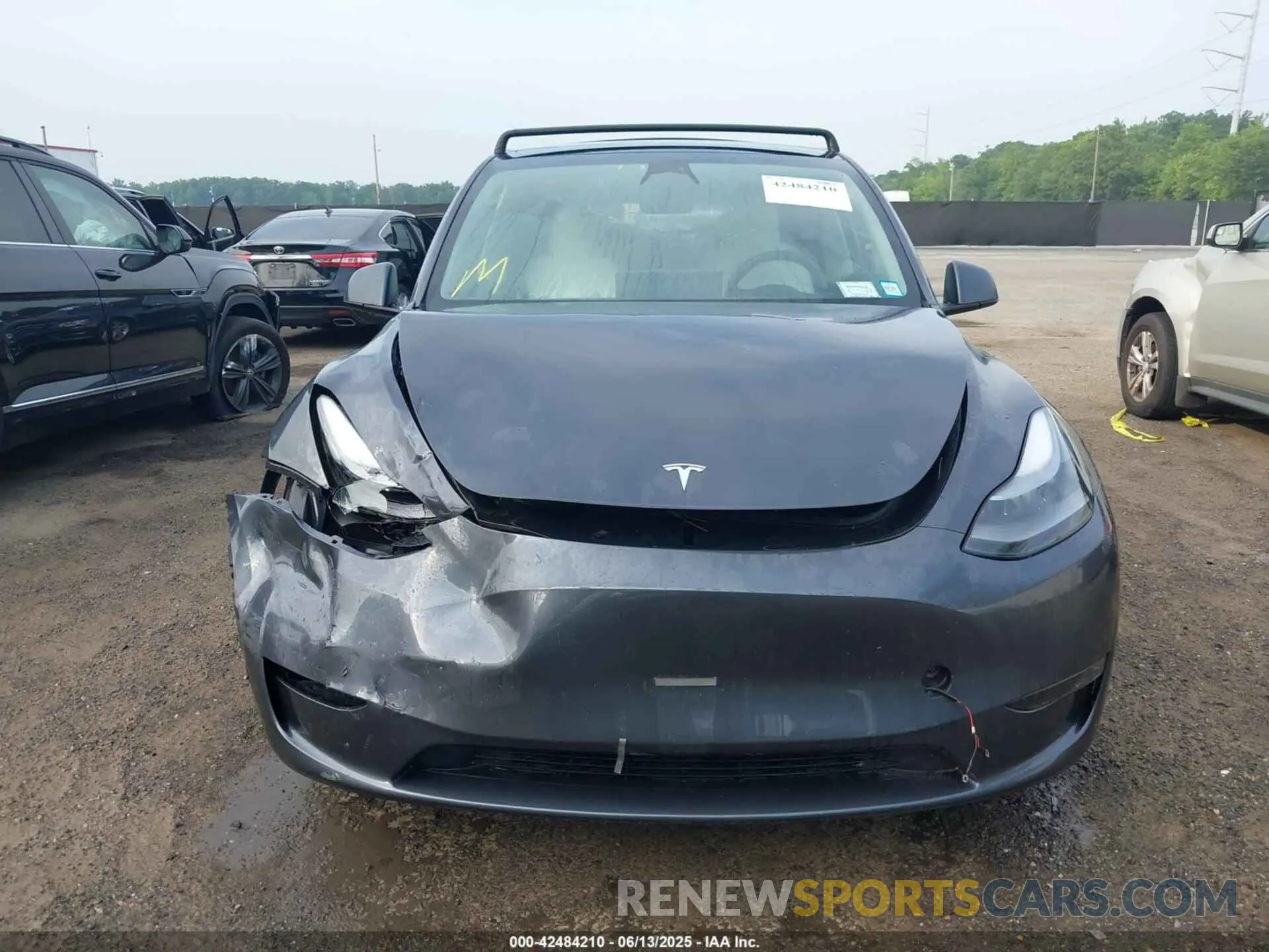 11 fotografías del automóvil dañado 7SAYGDEE3PF631527 TESLA MODEL Y 2023