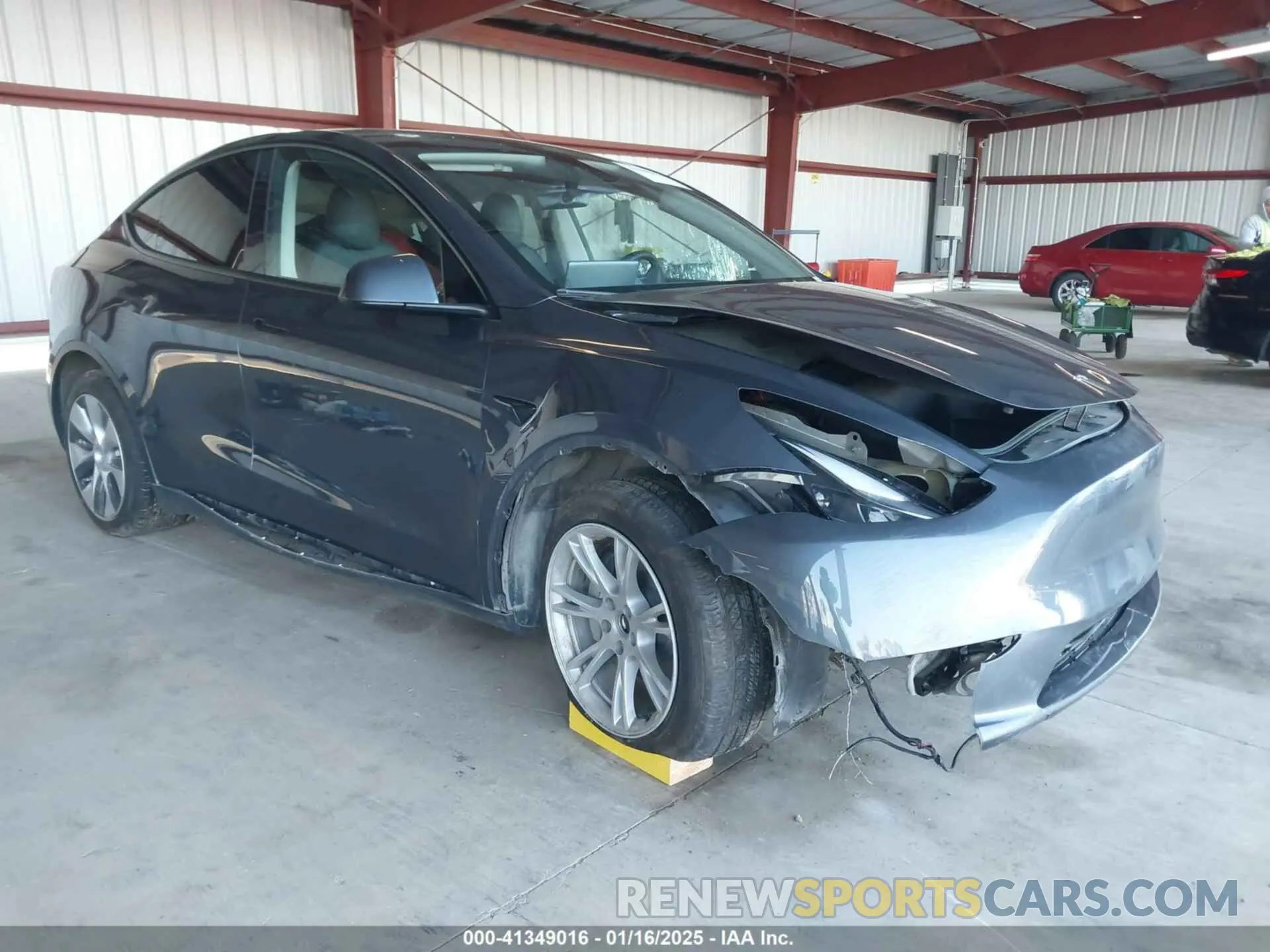 1 fotografías del automóvil dañado 7SAYGDEE3PF644911 TESLA MODEL Y 2023