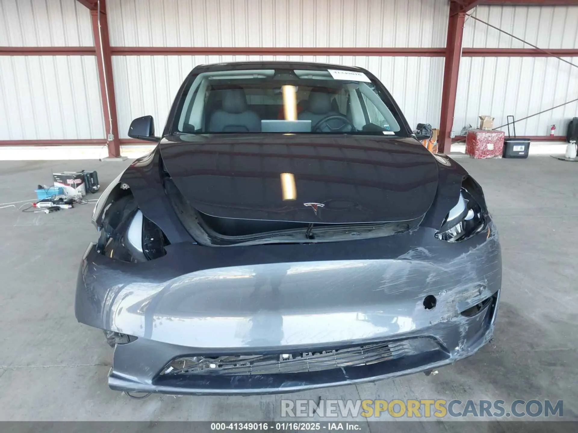 13 fotografías del automóvil dañado 7SAYGDEE3PF644911 TESLA MODEL Y 2023