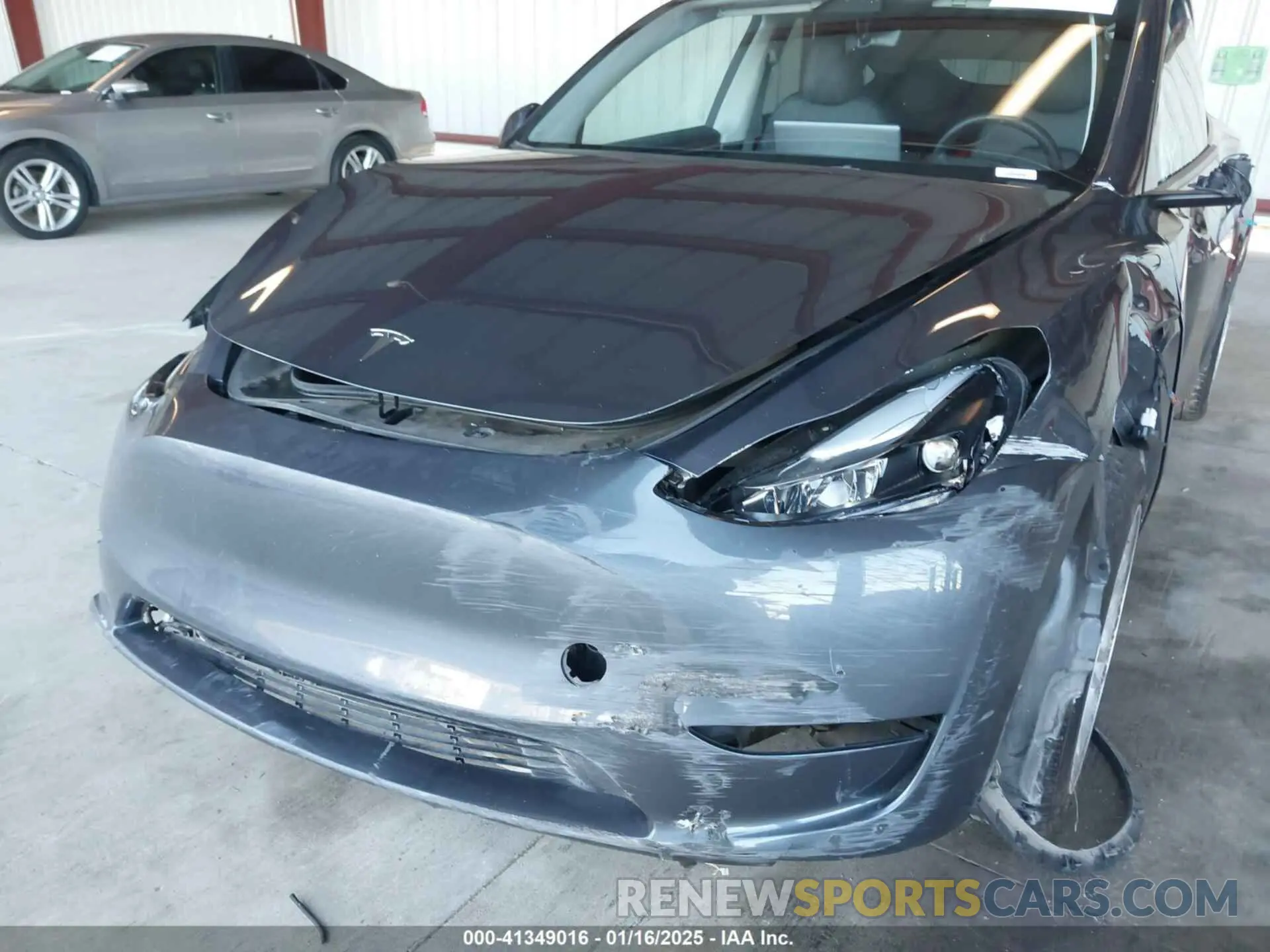 6 fotografías del automóvil dañado 7SAYGDEE3PF644911 TESLA MODEL Y 2023