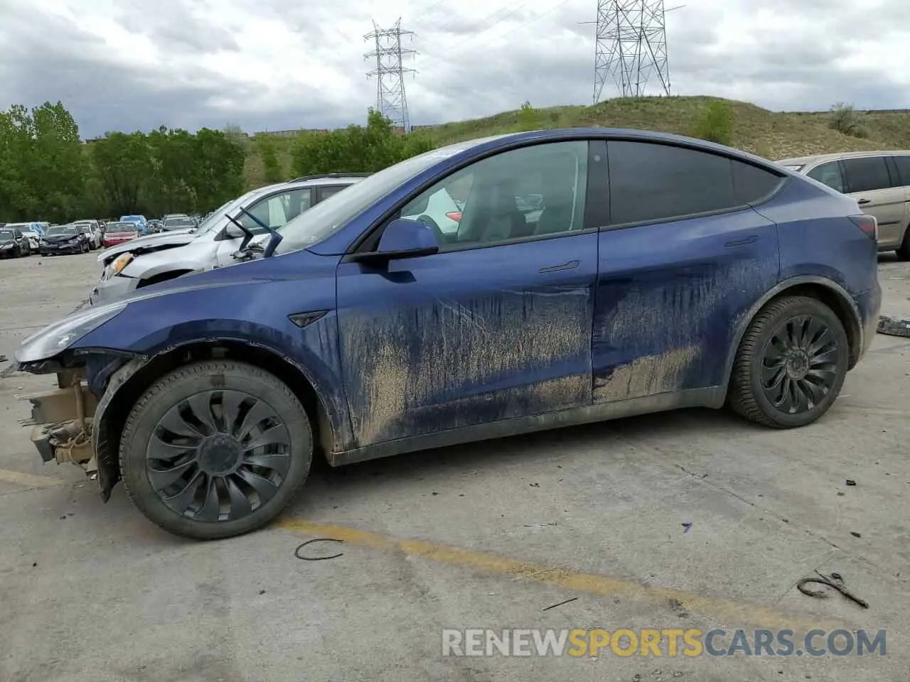 1 fotografías del automóvil dañado 7SAYGDEE3PF710356 TESLA MODEL Y 2023