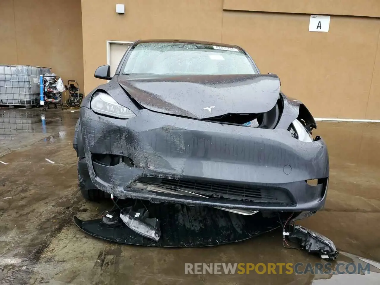 5 fotografías del automóvil dañado 7SAYGDEE3PF738531 TESLA MODEL Y 2023