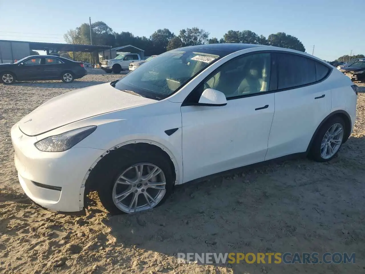 1 fotografías del automóvil dañado 7SAYGDEE3PF791732 TESLA MODEL Y 2023