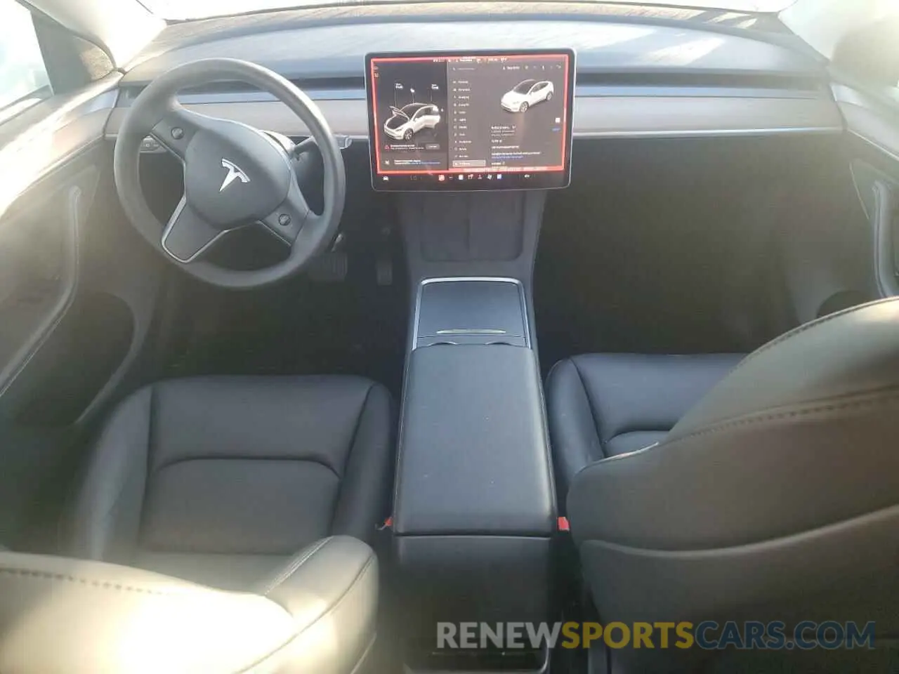 8 fotografías del automóvil dañado 7SAYGDEE3PF791732 TESLA MODEL Y 2023