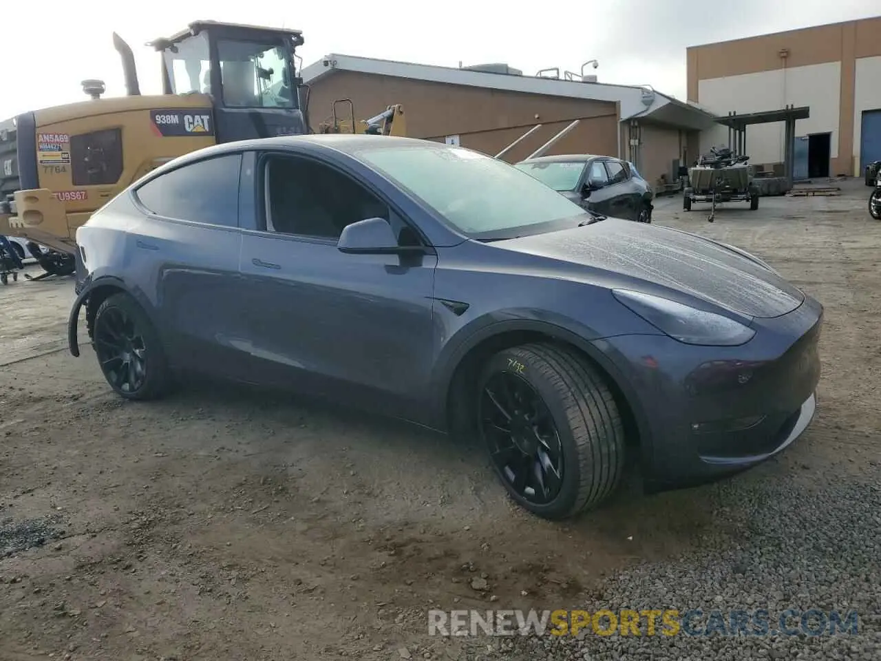 4 fotografías del automóvil dañado 7SAYGDEE3PF832005 TESLA MODEL Y 2023
