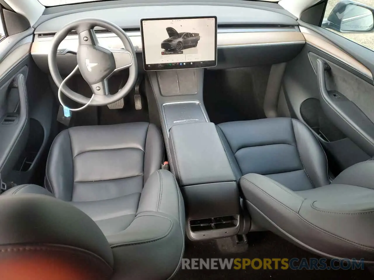 8 fotografías del automóvil dañado 7SAYGDEE3PF832005 TESLA MODEL Y 2023