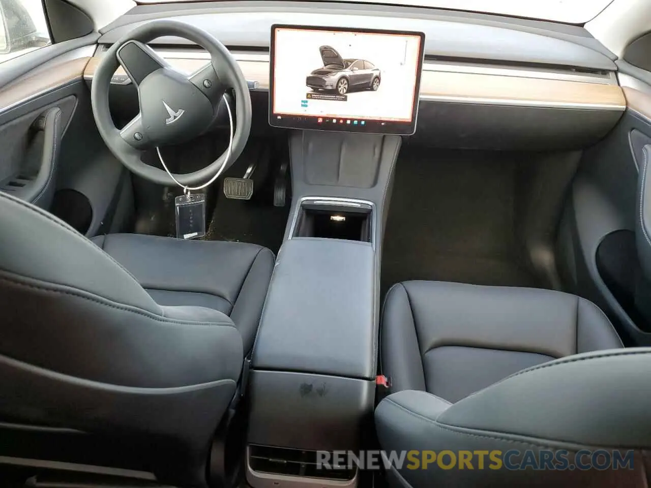 8 fotografías del automóvil dañado 7SAYGDEE3PF865697 TESLA MODEL Y 2023