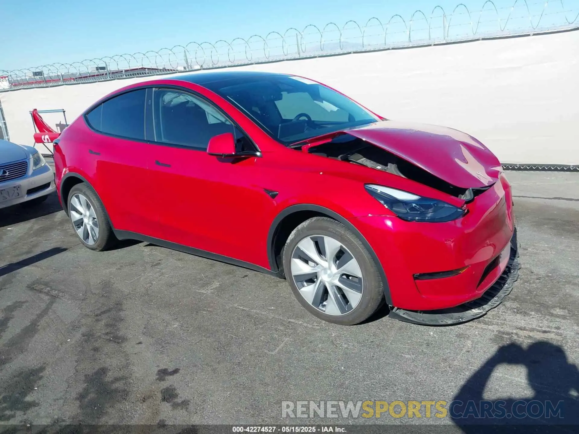 1 fotografías del automóvil dañado 7SAYGDEE3PF867496 TESLA MODEL Y 2023
