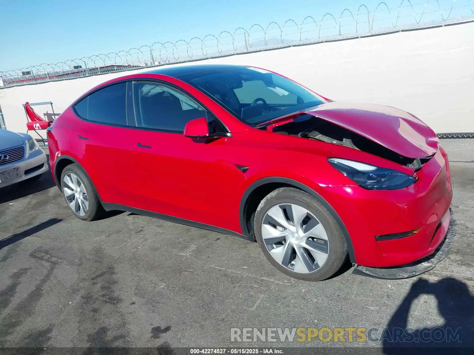 19 fotografías del automóvil dañado 7SAYGDEE3PF867496 TESLA MODEL Y 2023