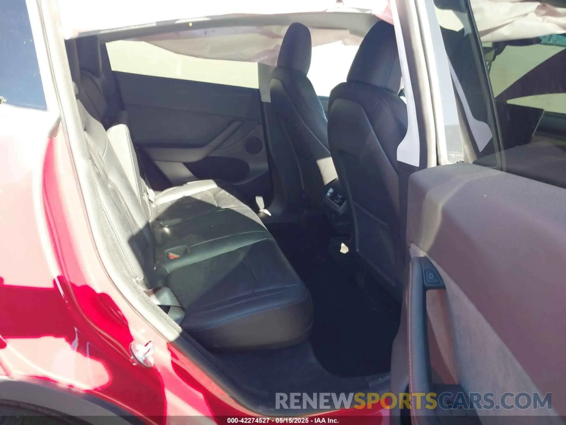 8 fotografías del automóvil dañado 7SAYGDEE3PF867496 TESLA MODEL Y 2023